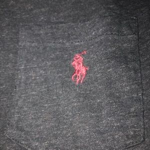 Men’s Polo Black Long Sleeve with Pocket Large